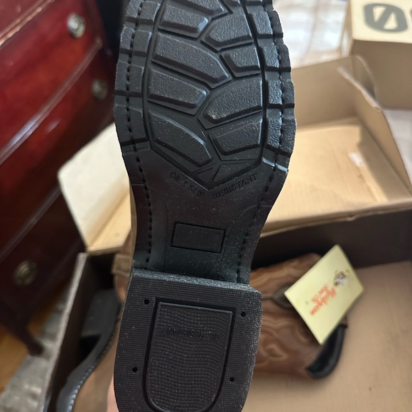 JB Dillon Original Cowboy Boots-Brown - Picture 3 of 9